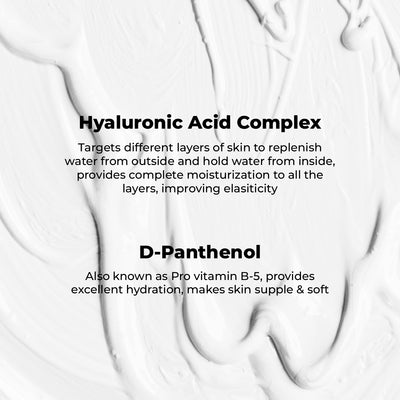Seasoul Oil Free Gel Hydration with Dead Sea Minerals, Hyaluronic Acid & Vitamin B5