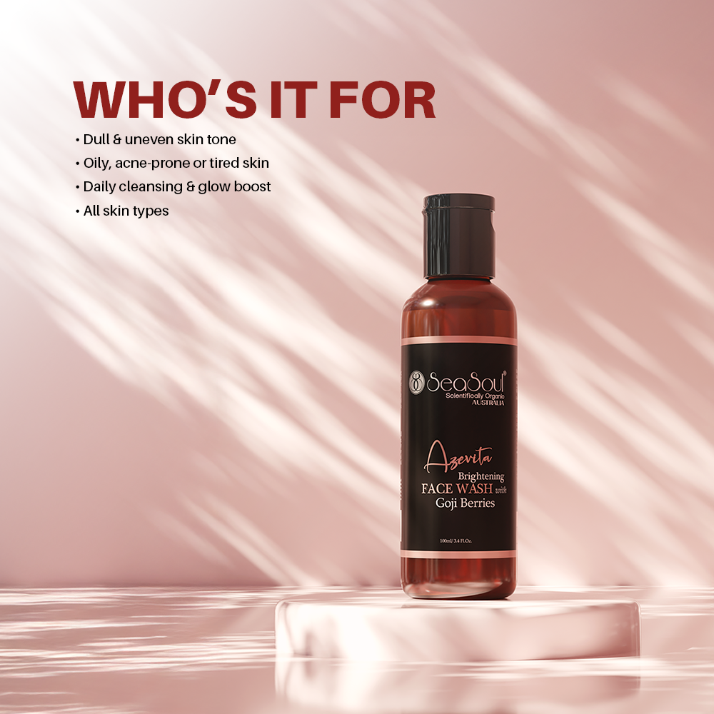 Azevita Goji Brightening Face Wash (100ml)