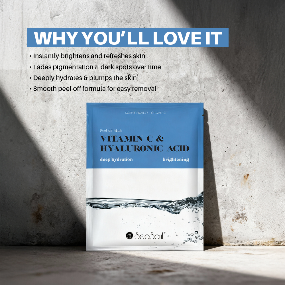 Seasoul Peel-Off Mask Vitamin C & Hyaluronic Acid (20g)