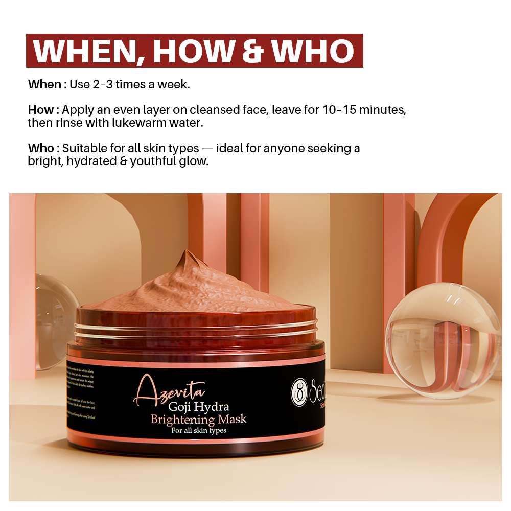 Azevita Goji Hydra Brightening Mask (100gm)