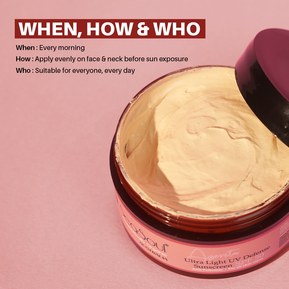 Azevita Ultra Light UV Defense Suncreen SPF 50 (100gm)