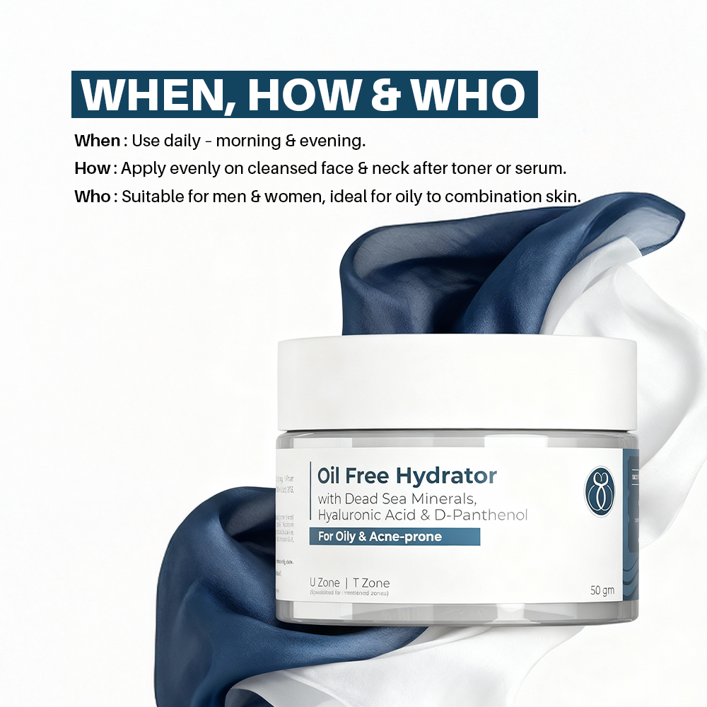 Seasoul Oil Free Gel Hydration with Dead Sea Minerals, Hyaluronic Acid & Vitamin B5 (50g)