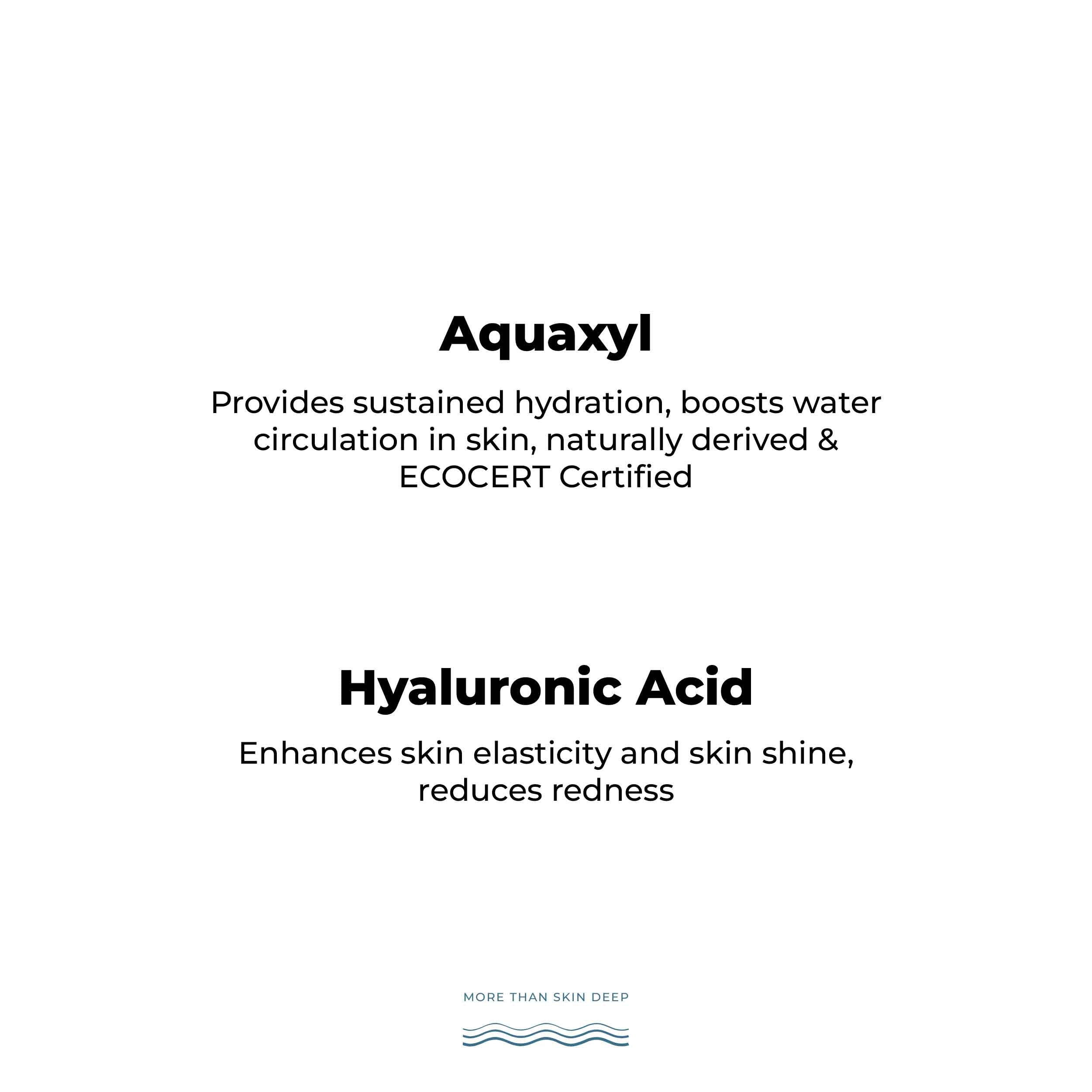 Seasoul Hydrating Face Moisturiser With Dead Sea Minerals,Aquaxyl & Hyaluronic Acid (50g)