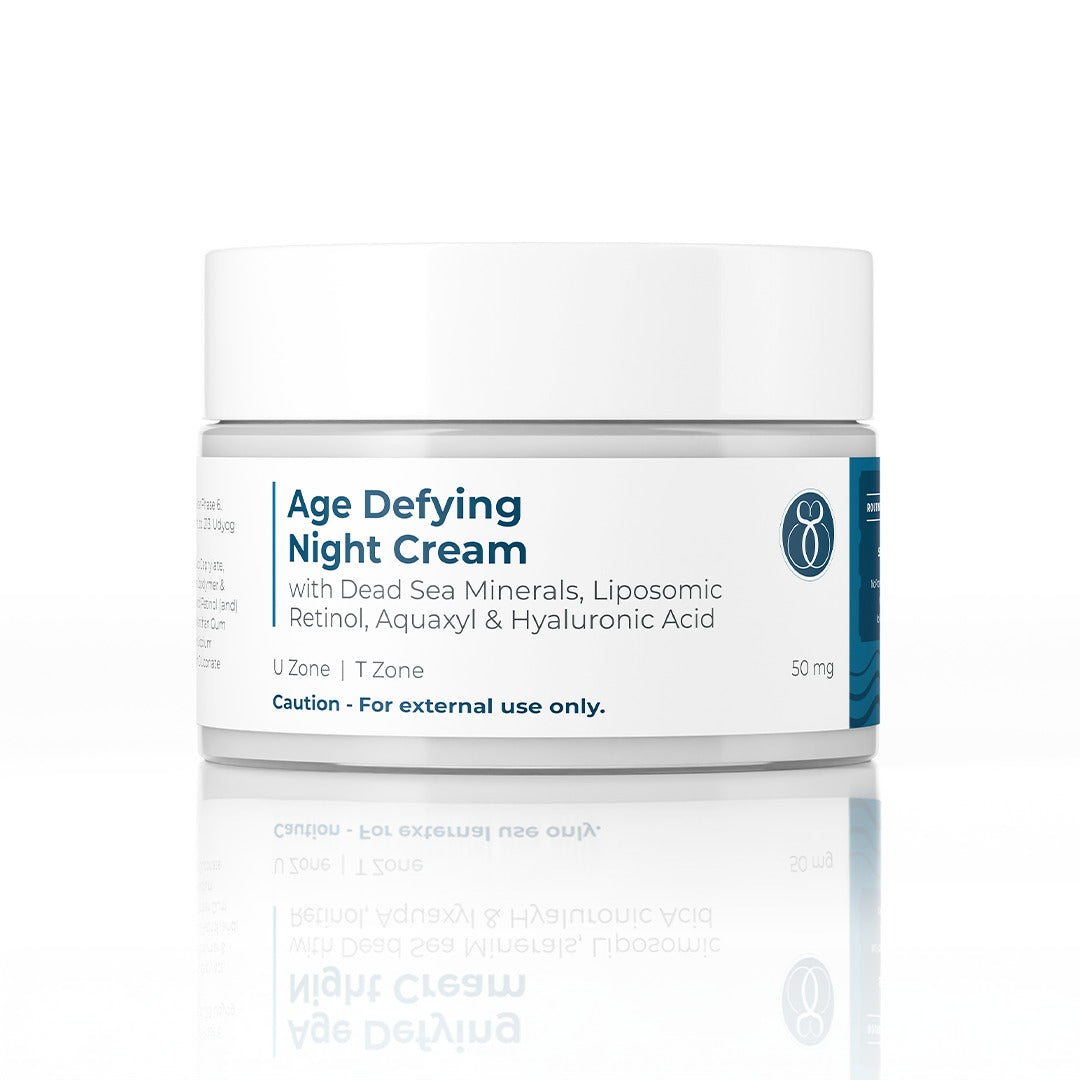 Seasoul Anti-Ageing Night Cream with Dead Sea Minerals, Liposomal Retinol, Aquaxyl & Hyaluronic Acid (50g)