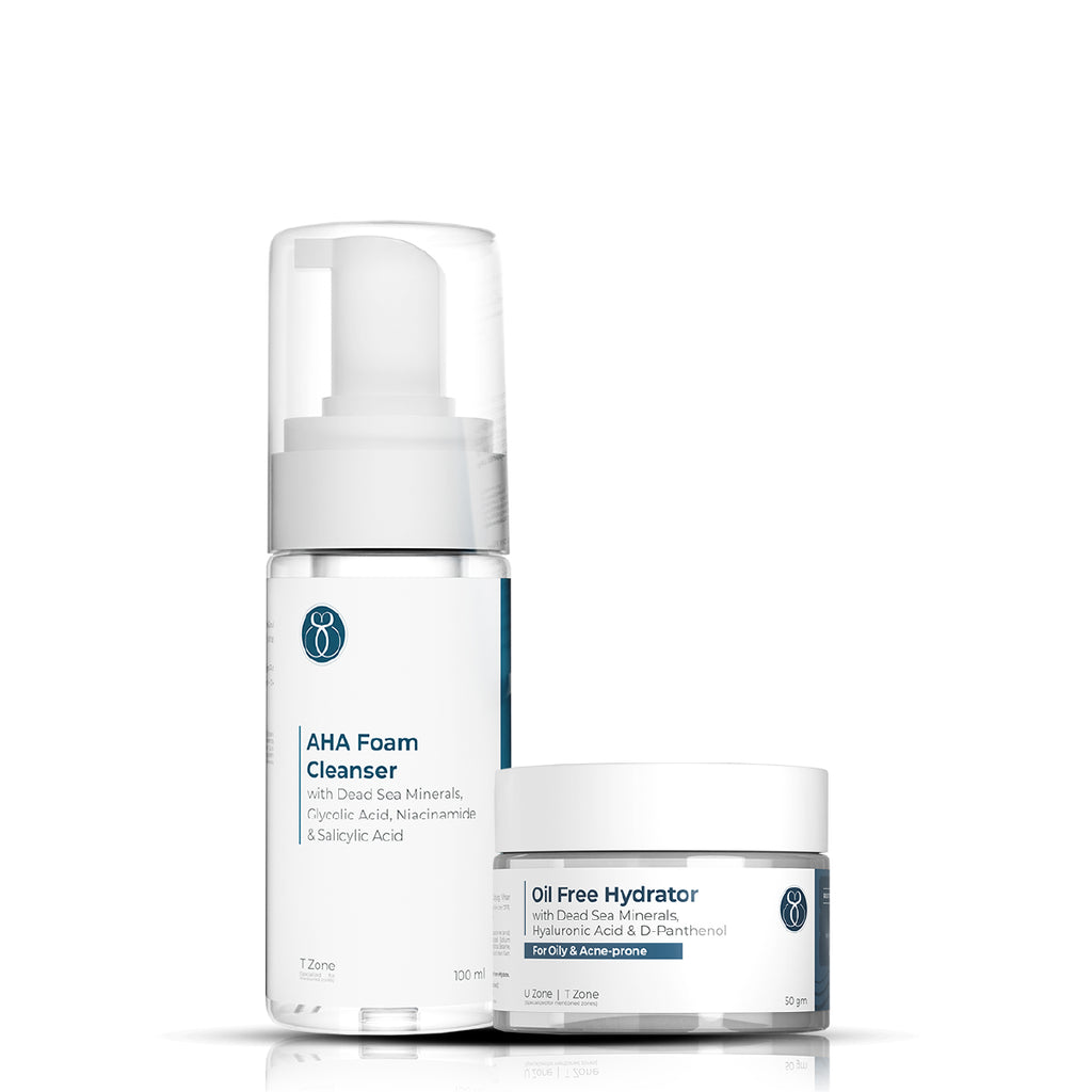 Seasoul Dead Sea Cleanser & Oil Free Hydrator Deep Clean & Moisture Lock Set