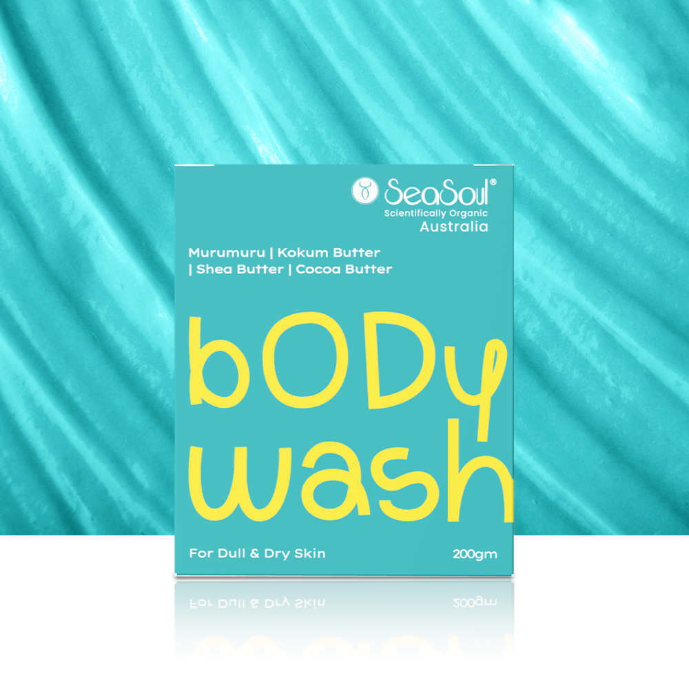 Seasoul 4-in-1 Foaming Butter Body Wash & Cleanser Infused with Cocoa, Shea, Murumuru & Kokum (100gm)