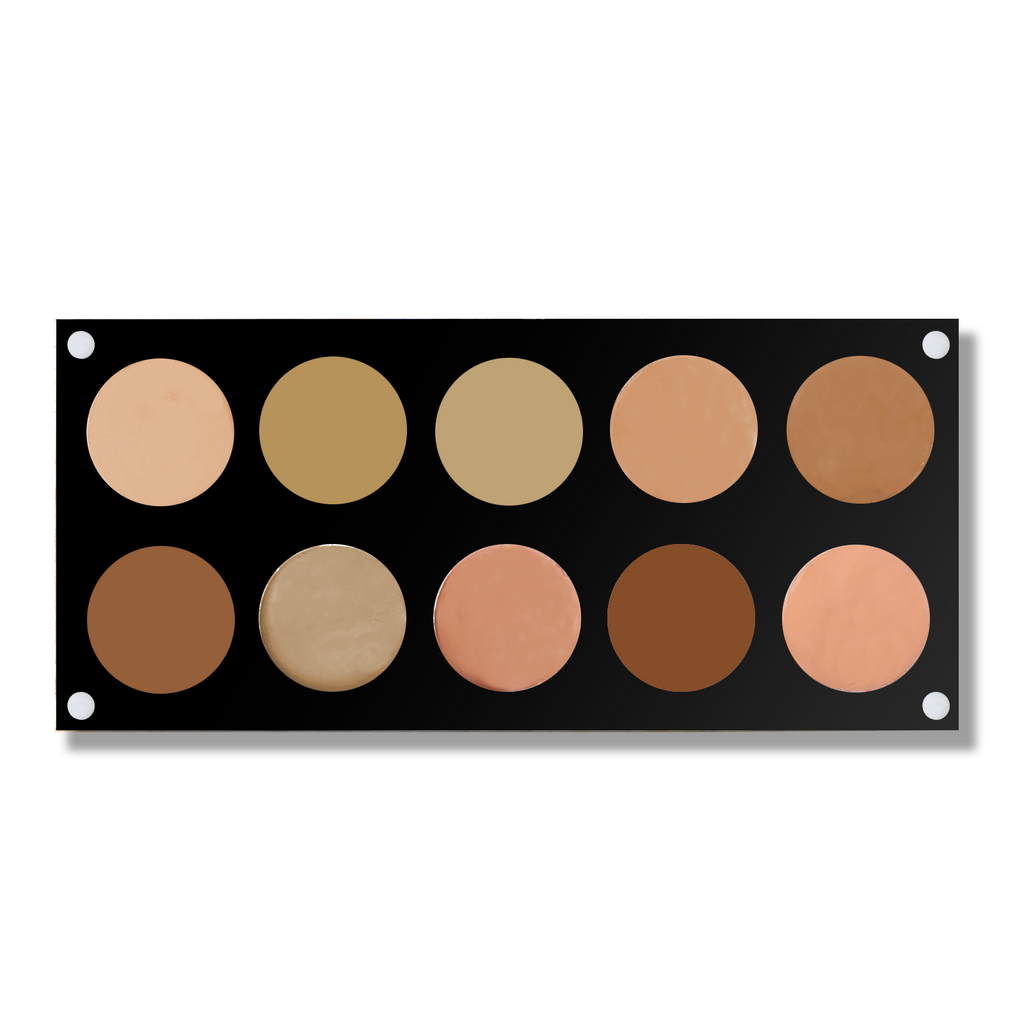 Cream Foundation Pallete - 10shades