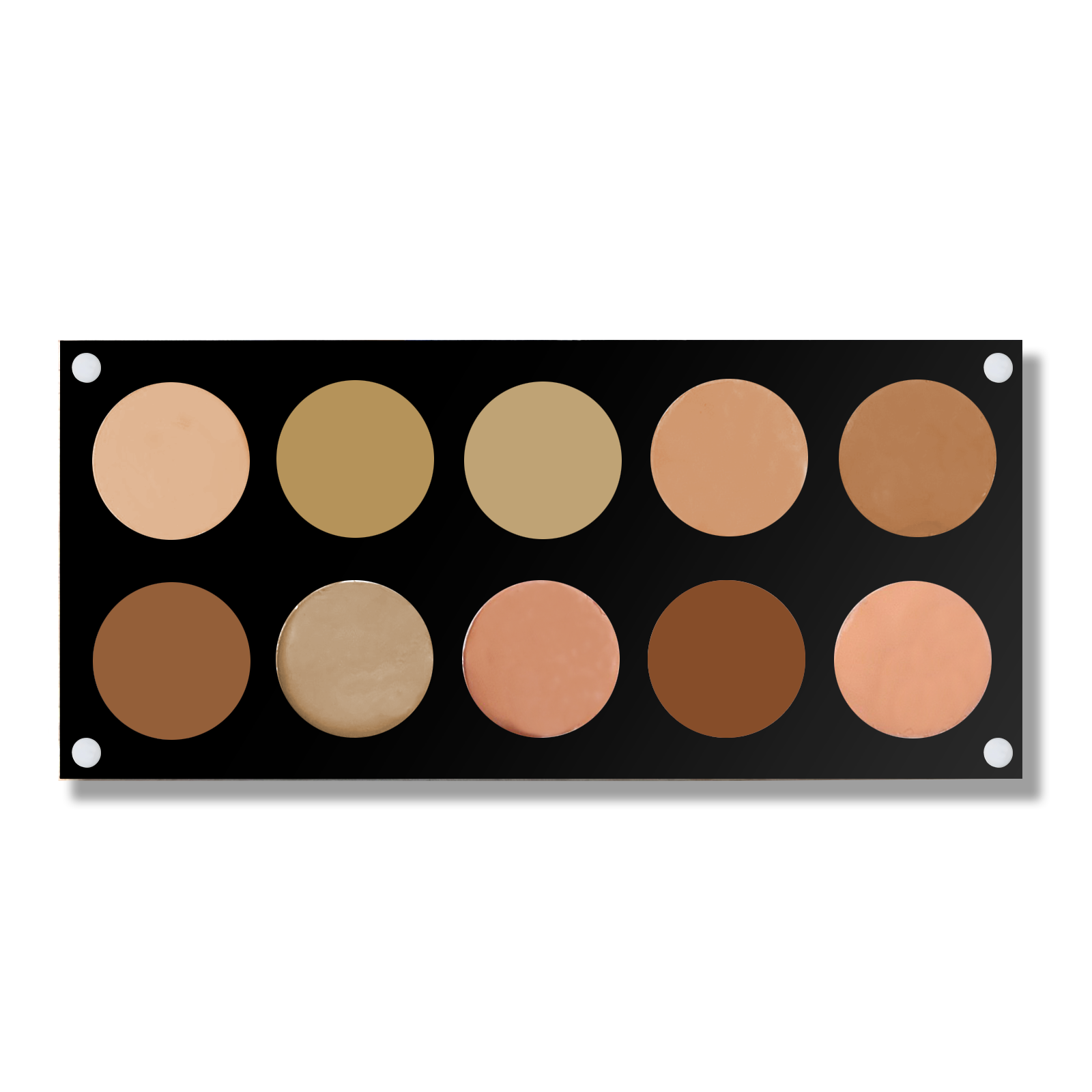 Cream Foundation Pallete - 10shades