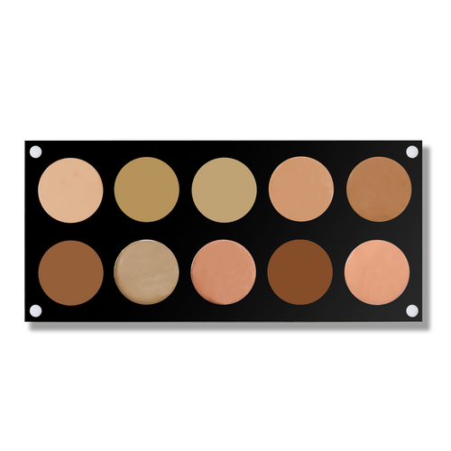 Cream Foundation Pallete - 10shades