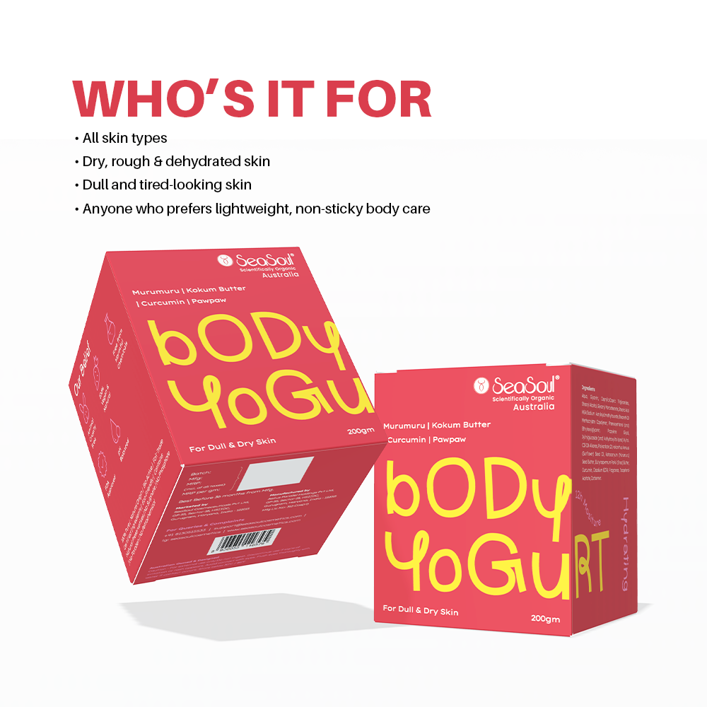 Seasoul Curcumin Pawpaw Body Yogurt Skin Moisturizer Cream