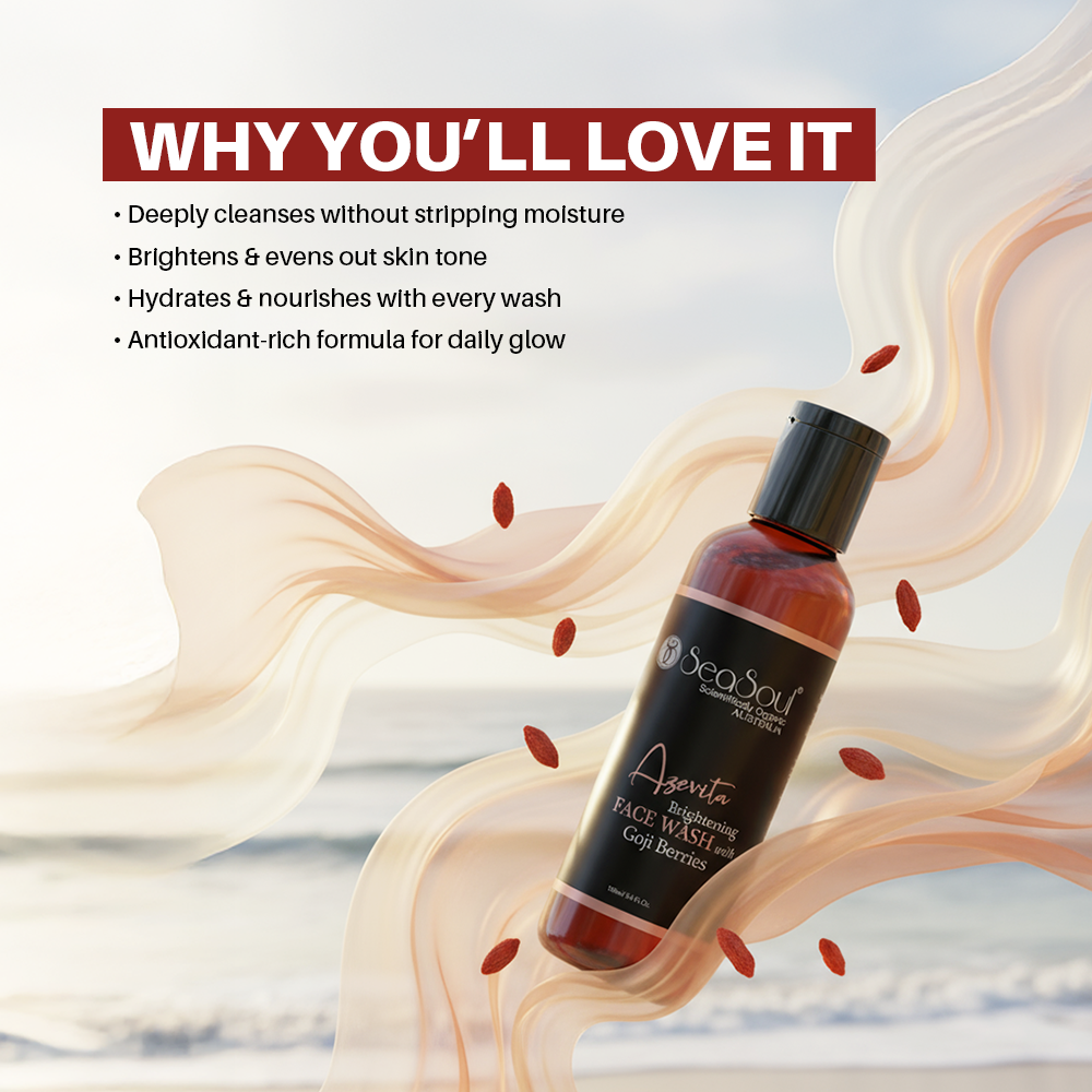 Azevita Goji Brightening Face Wash (100ml)