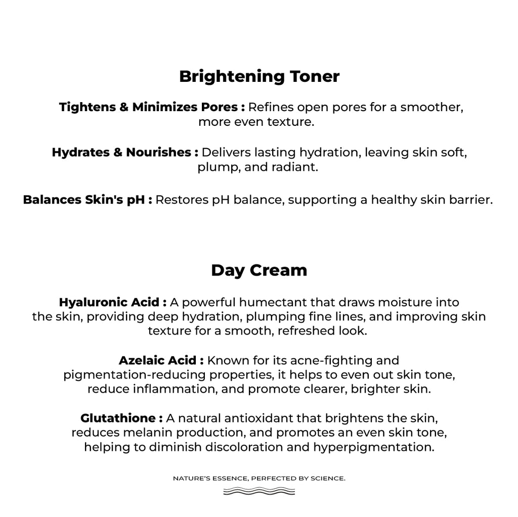 Seasoul Azevita Toner & Day Cream Flawless Skin