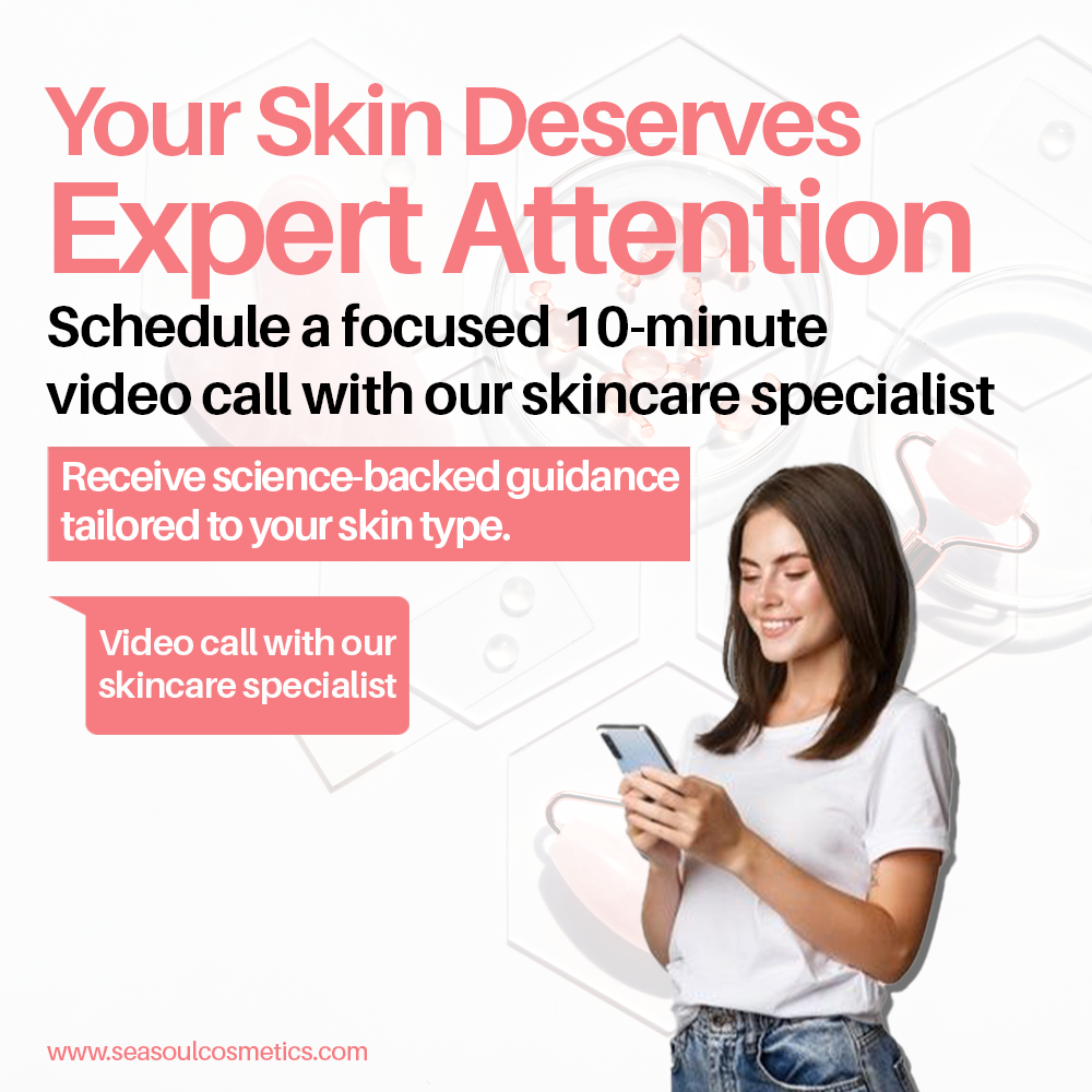 Seasoul Personal Skincare Consultation – For 10 Minutes Video Call