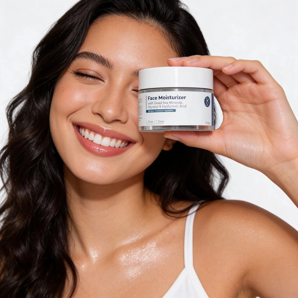 Seasoul Hydrating Face Moisturiser With Dead Sea Minerals,Aquaxyl & Hyaluronic Acid (50g)