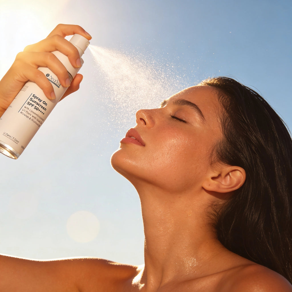 Seasoul Ultra Sheer Body Mist Sunscreen Spray SPF 50 With Dead Sea Minierals & Niacinamide (100g)