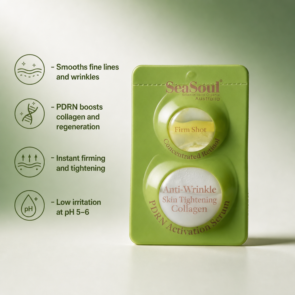 Retinol PDRN Dual Serum — Firm Shot