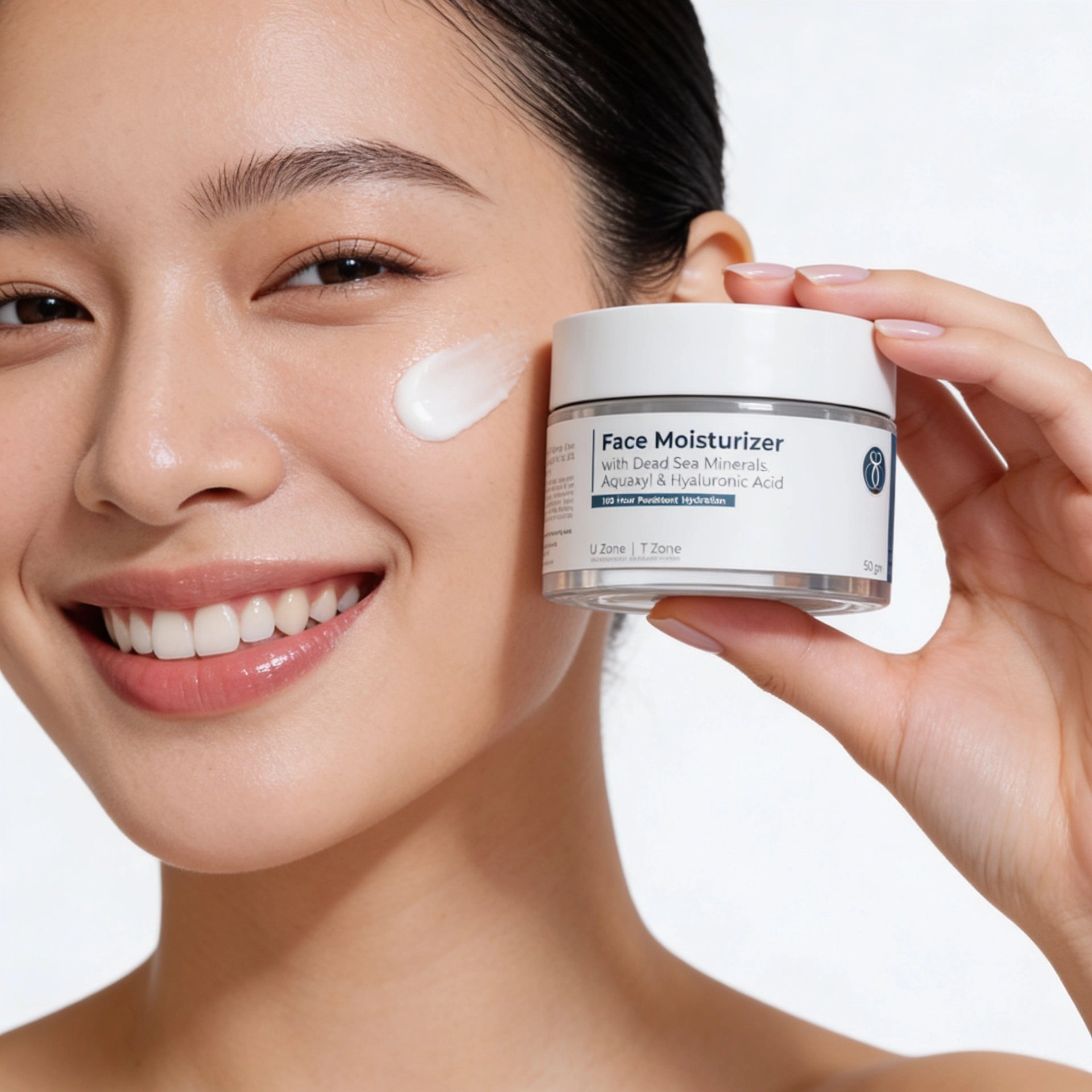 Seasoul Hydrating Face Moisturiser With Dead Sea Minerals,Aquaxyl & Hyaluronic Acid (50g)