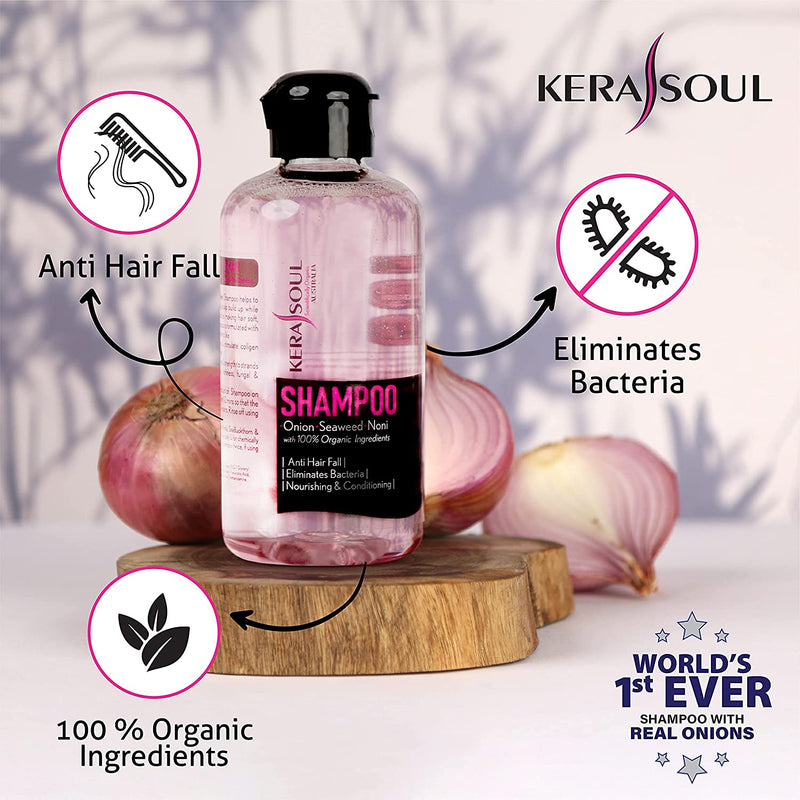 Kerasoul Onion, Seaweed & Noni Fruit Shampoo