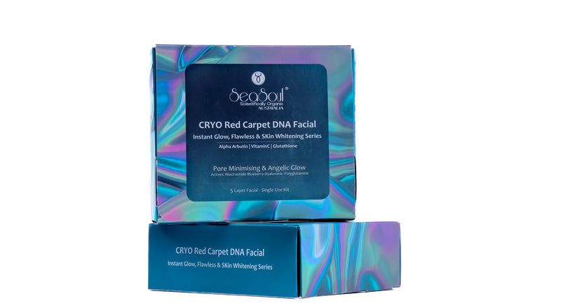 Seasoul Cryo Red Carpet DNA Facial - Pore Minimising & Angelic Glow For Instant Glow Flawless & Skin Whitening Pack Of 6